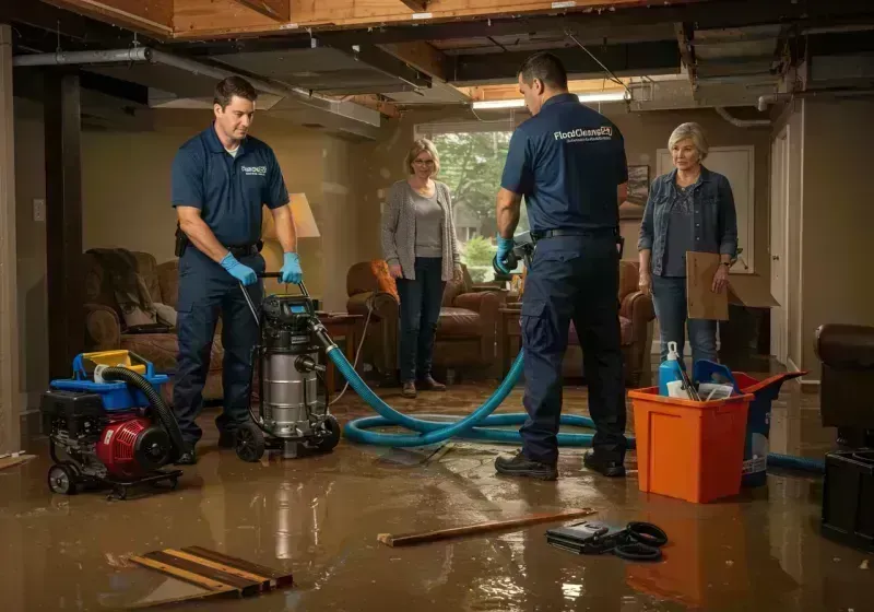 Basement Water Extraction and Removal Techniques process in Roeland Park, KS